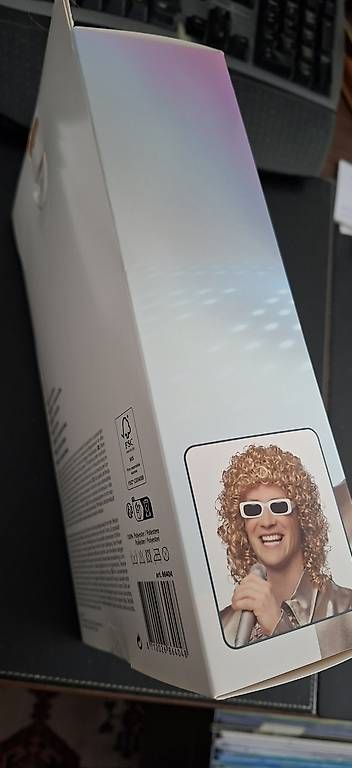 Perücken: Perruque blonde bouclée style Michel Polnareff  – Neu und originalverpackt aus Pully von Dede1958 1