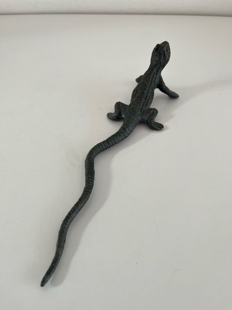 Sculptures & Statues: grosse Eidechse aus Messing oder Bronze – D'occasion à Wetzikon ZH par seli03 7