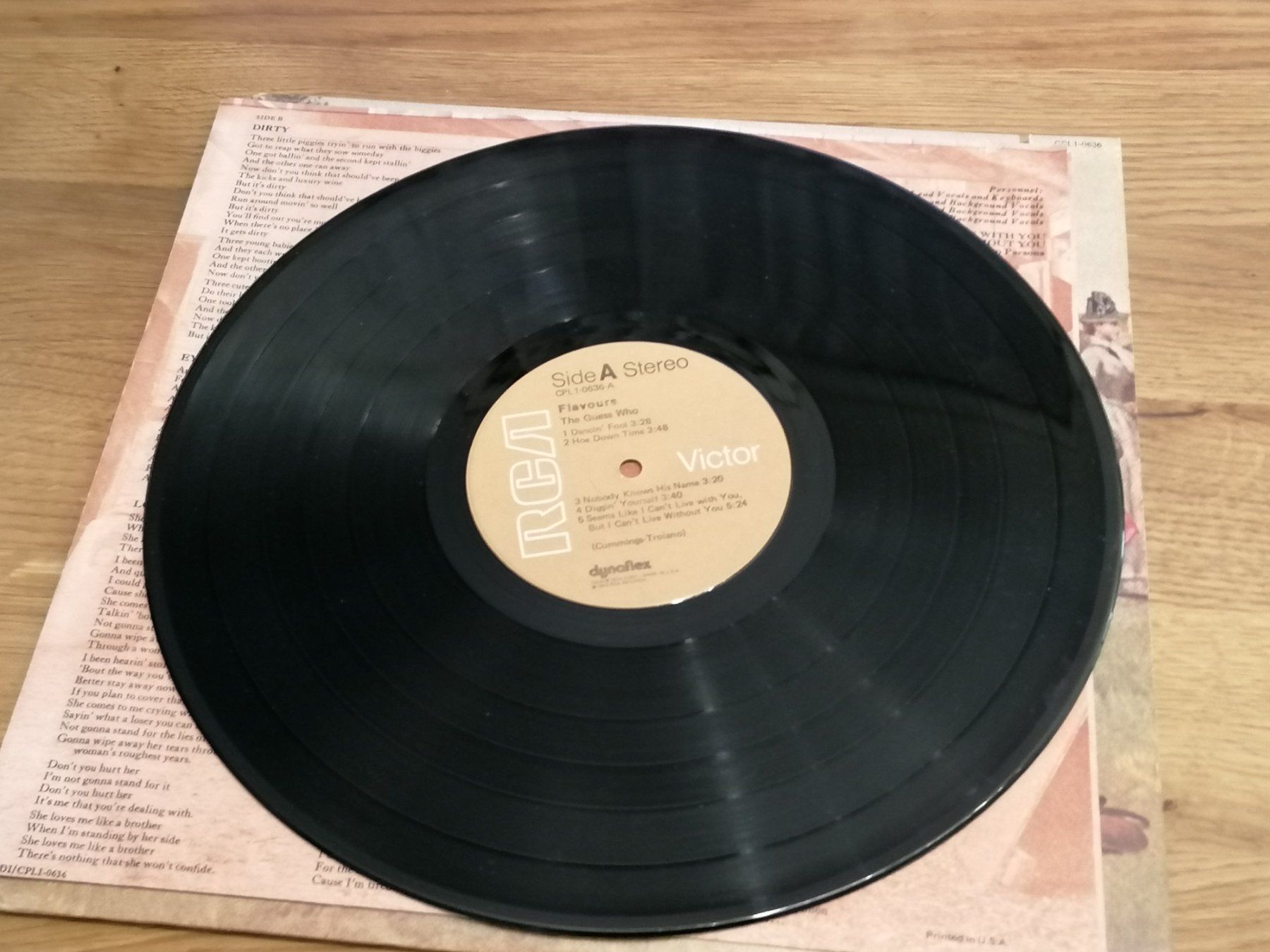 Dischi in vinile: LP - The Guess Who - Flavours Vinyl – Usato da Basel venduto da vintagecollector 2