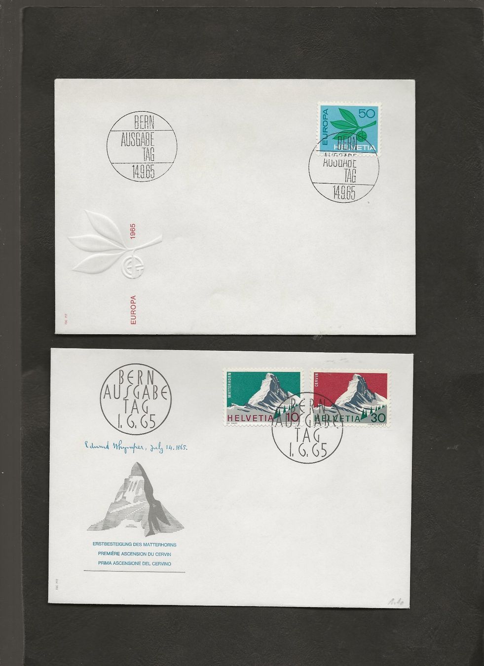 Alle Briefmarken: Schweiz 28 FDC 1959 bis 1972 – Gebraucht aus Au ZH von xelagreb01 6
