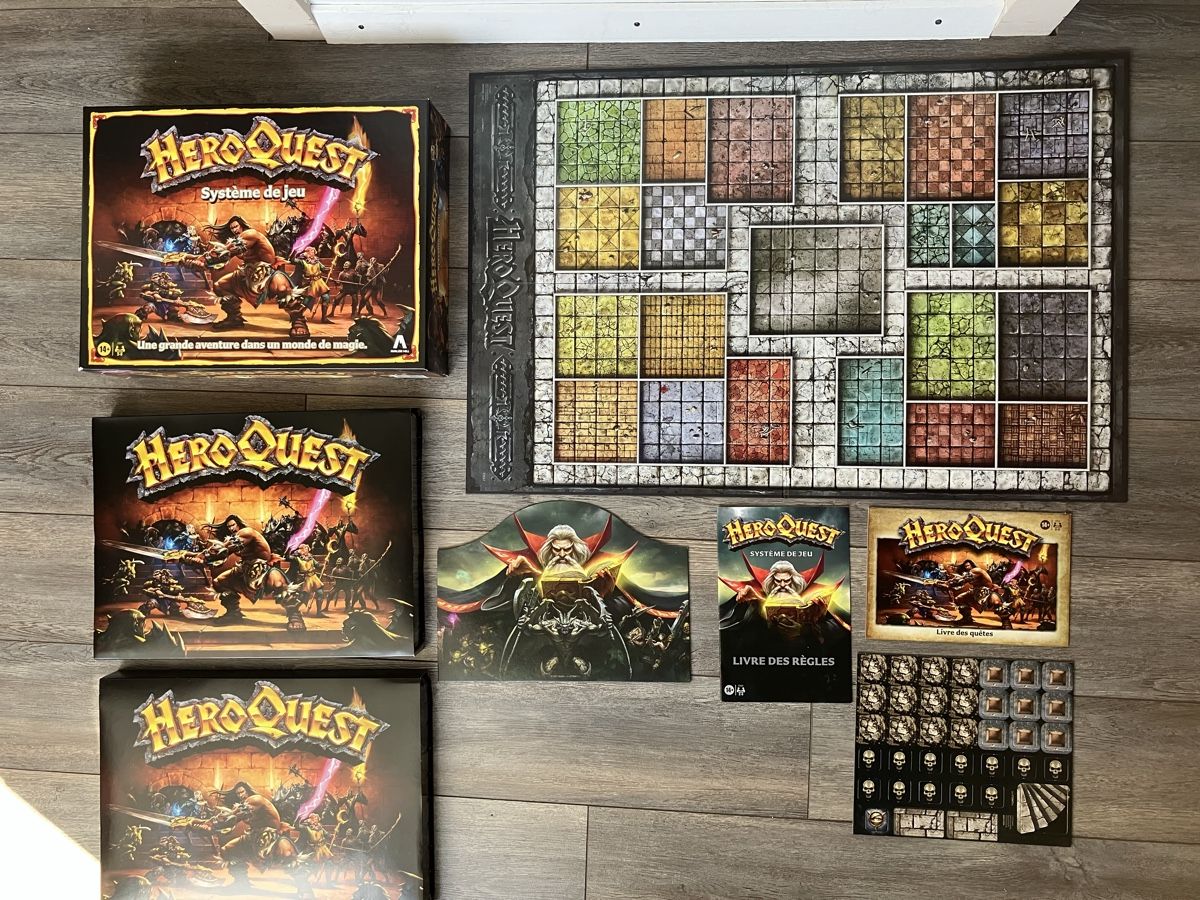 Giochi: HeroQuest Système de Jeu – Usato da Cottens FR venduto da Mitchum 2