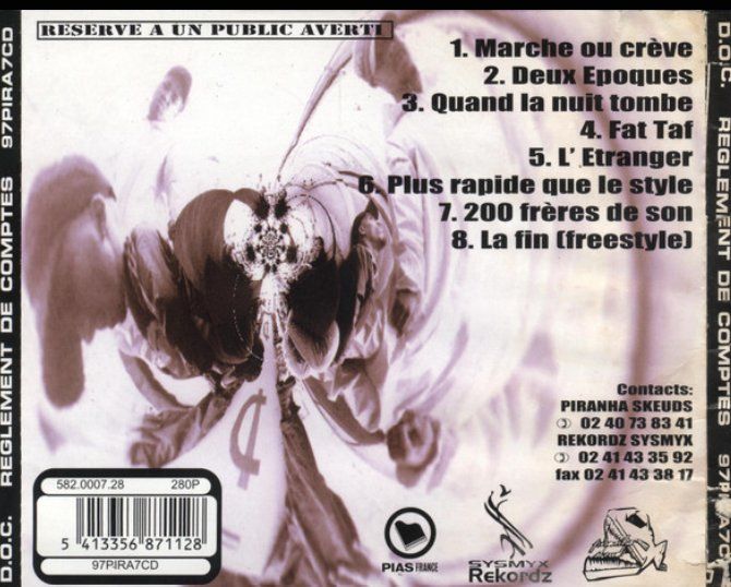 CD: CD Dimension-Ouest Cartel Règlement de comptes - QUE LE CD!! – Usato da St-Prex venduto da eme_kc29 1
