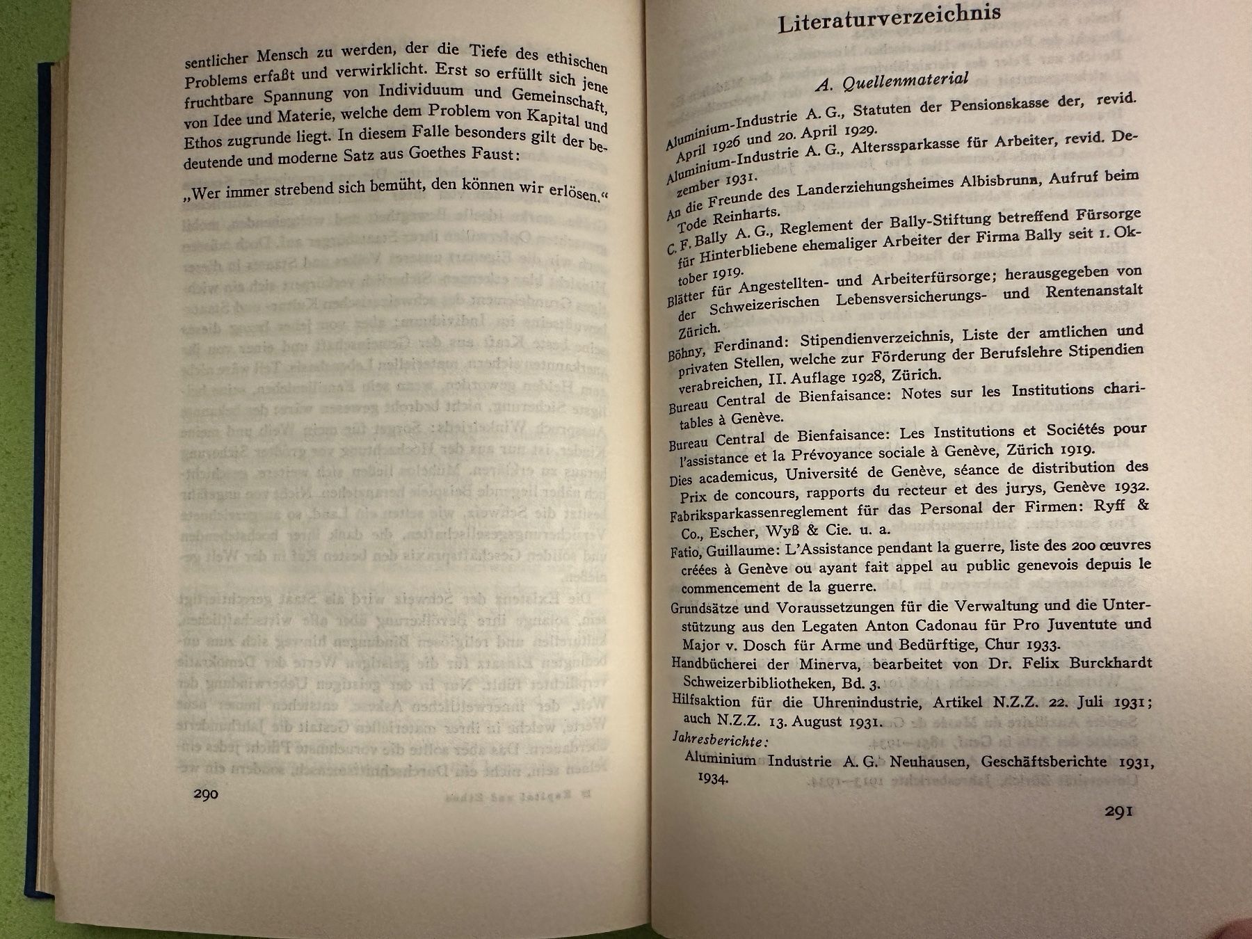 Bücher: Gerold Ermatinger: Kapital und Ethos. – Gebraucht aus Zürich von allp 7