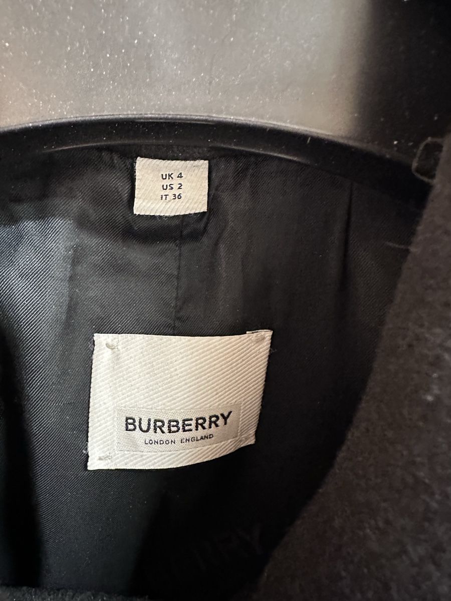 Burberry Cappotti: Burberry Lambskin Pocket Wool Blend Pea Coat – Usato da Zürich venduto da AssuredSelection 5