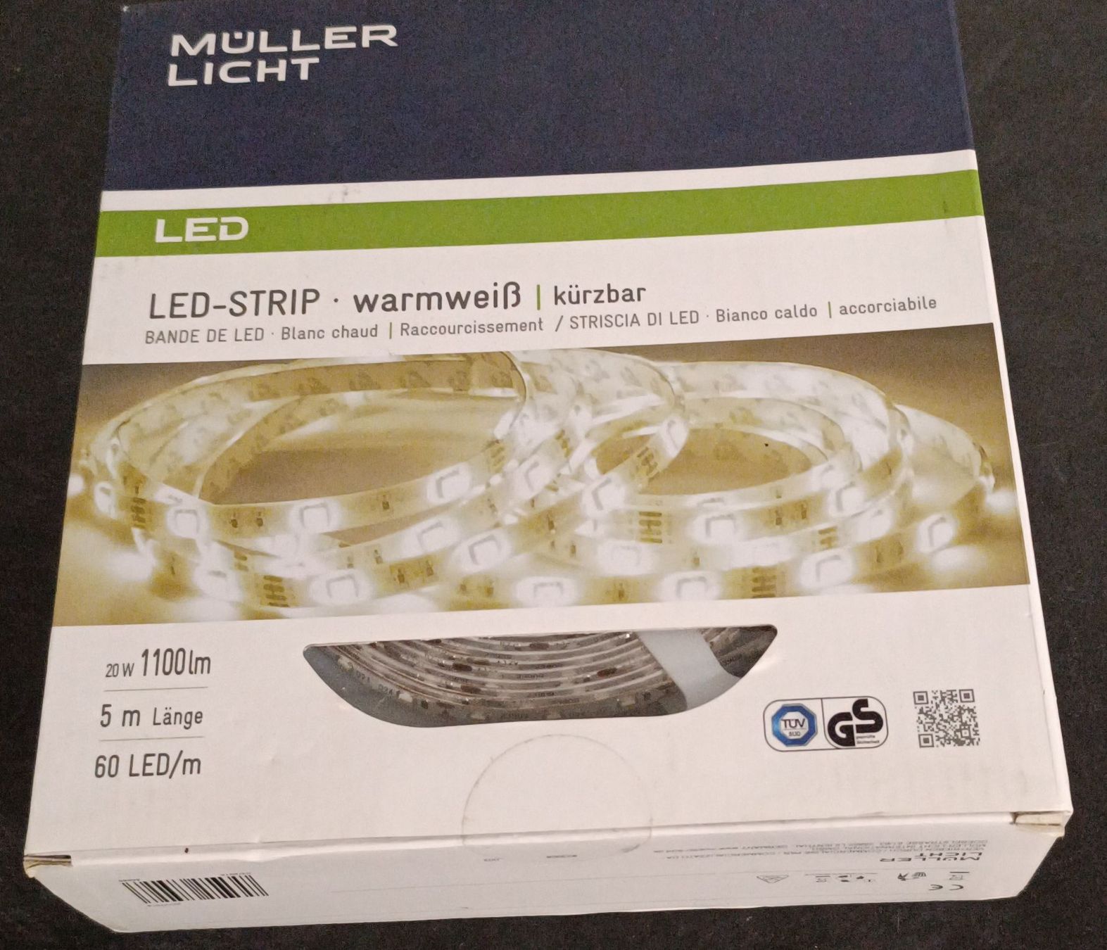 Lichterketten & Leisten: Müller Licht LED-Strip, 5m, warmweiss, – Neu und originalverpackt aus Rickenbach LU von cornel66