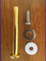 ETAGERE KOPFSTANGE F. MONTAGE MÖBELKNOPF  6MM RESP. 4MM gold