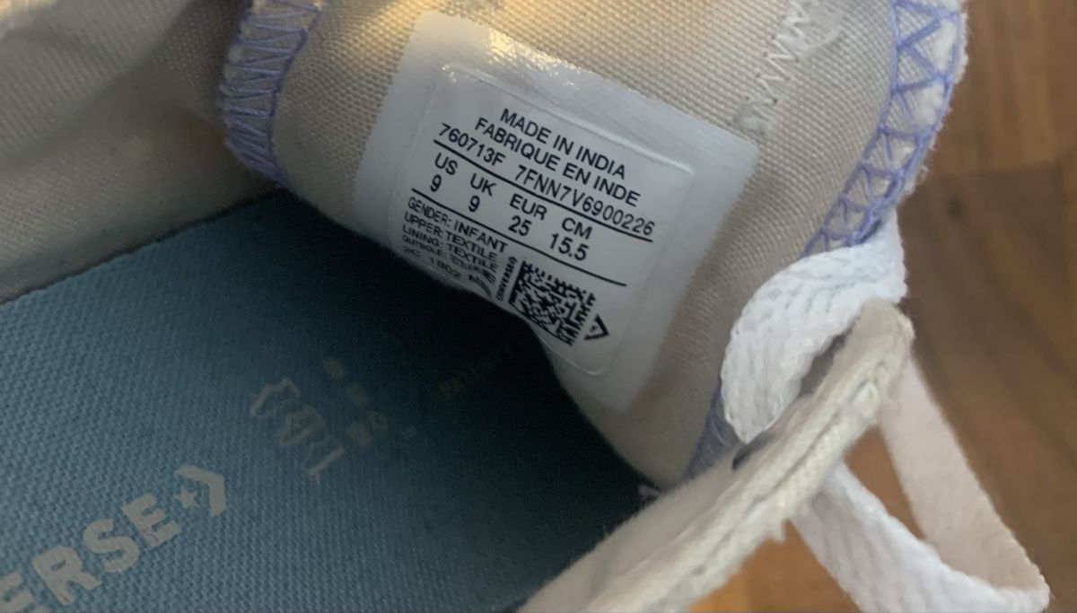 Converse Scarpe per ragazzi: Converse Gr. 25 NEU! – Nuovo (secondo la descrizione) da Binz venduto da denise014 3