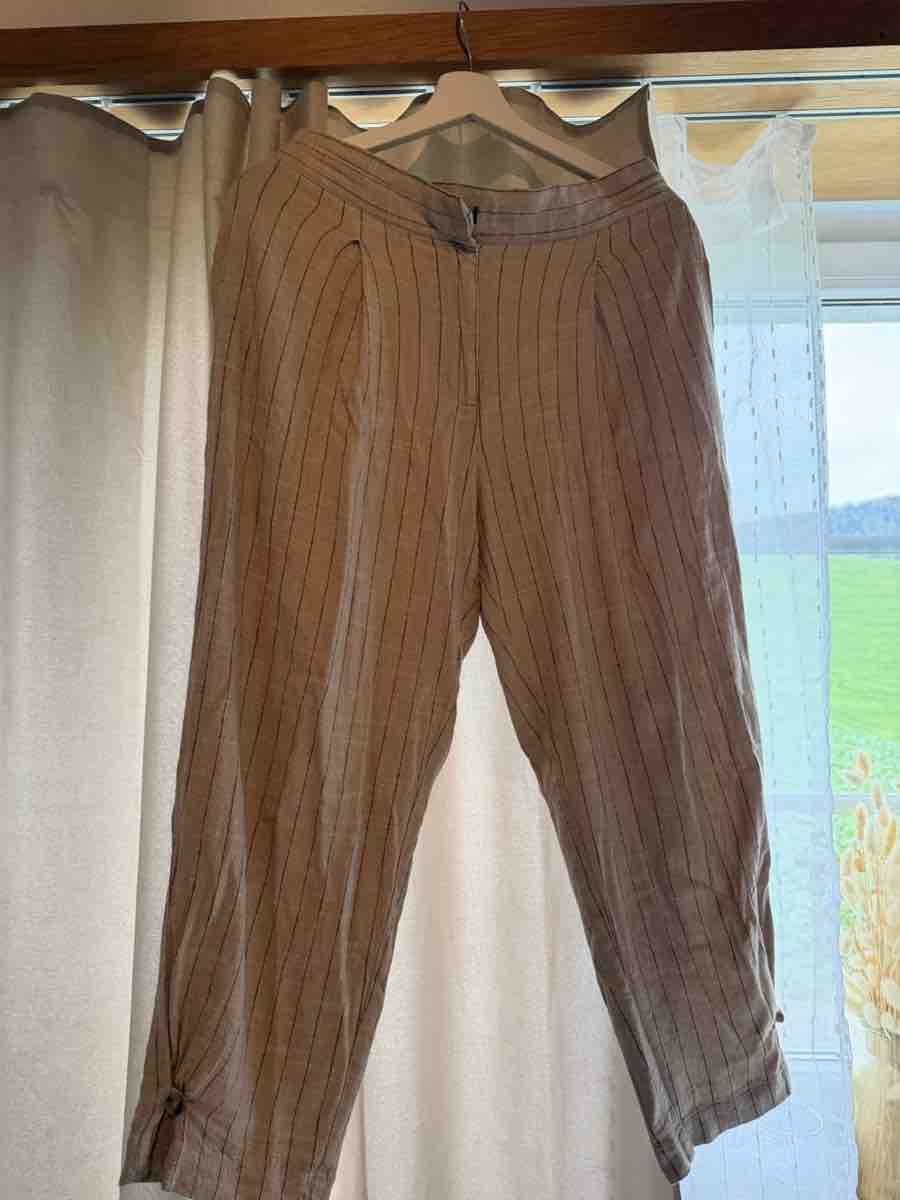 Zara Hosen: Zara Freizeithose Damen gestreift Grösse 40 – Neu (gemäss Beschreibung) aus Rümlingen von Secondhand_statt_neu 4