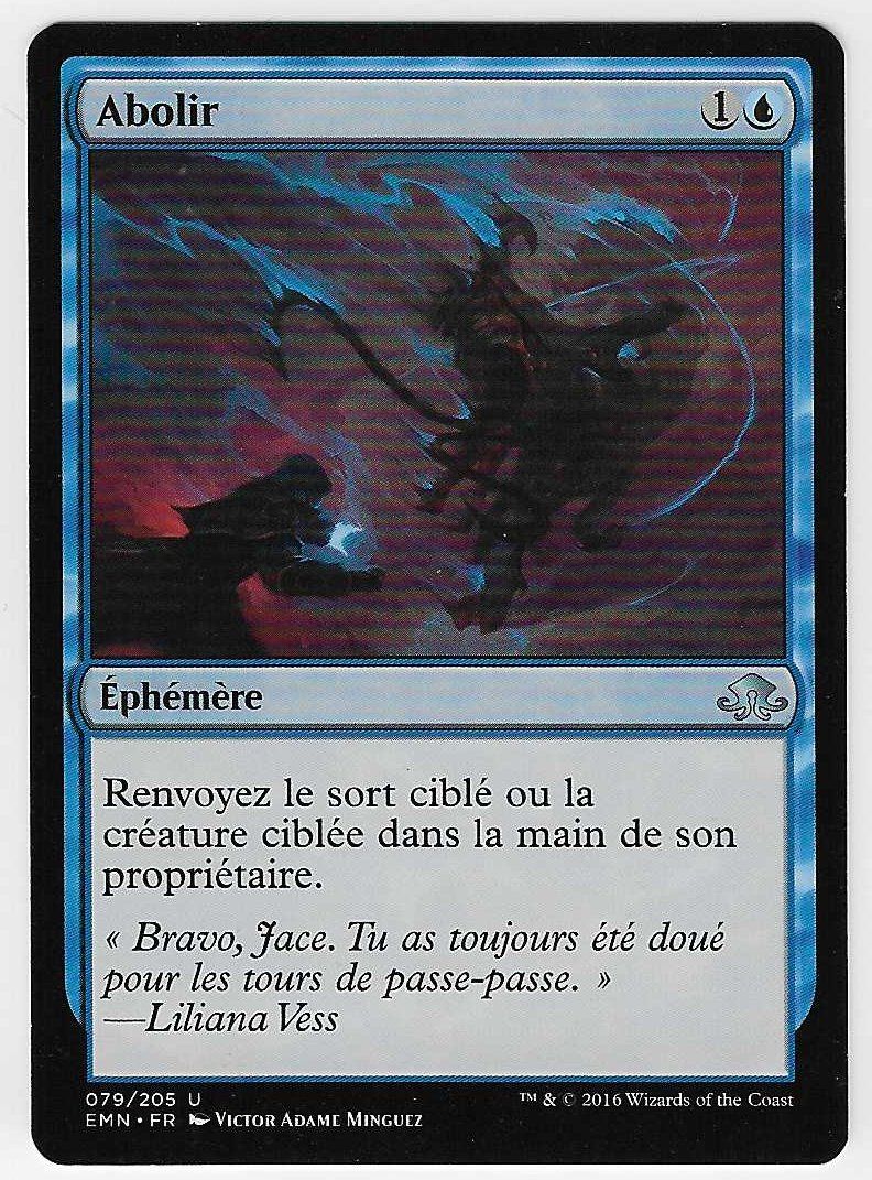 Magic The Gathering Carte collezionabili: [MTG] Unsubstantiate [fr] – Usato da Nyon venduto da LucidumMTG
