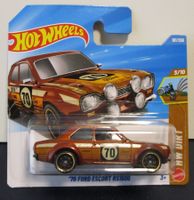 HOT WHEELS '70 FORD ESCORT RS1600 - JJK08