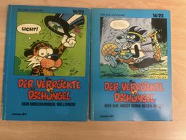 2x Comic "Der verrueckte Dschungel" 16/22 Delinx