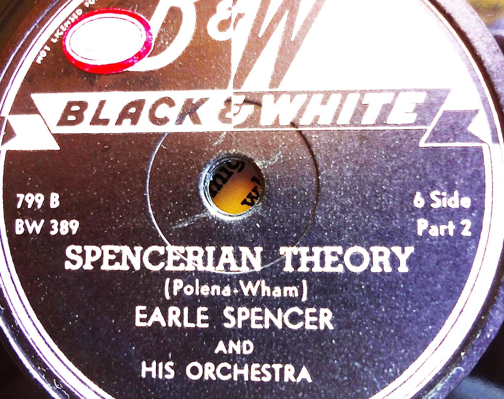 Schallplatten: Earl Spencer, Schellackplatten Jazz Album – Gebraucht aus Hemishofen von Phonomandy 3