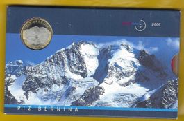 Piz Bernina Satz von 2006sehr rar/1Rp nur 30'000Ex/Katp=hoch