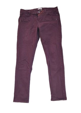Jeans Weinrot / Aubergine Gr. 38 Yessica