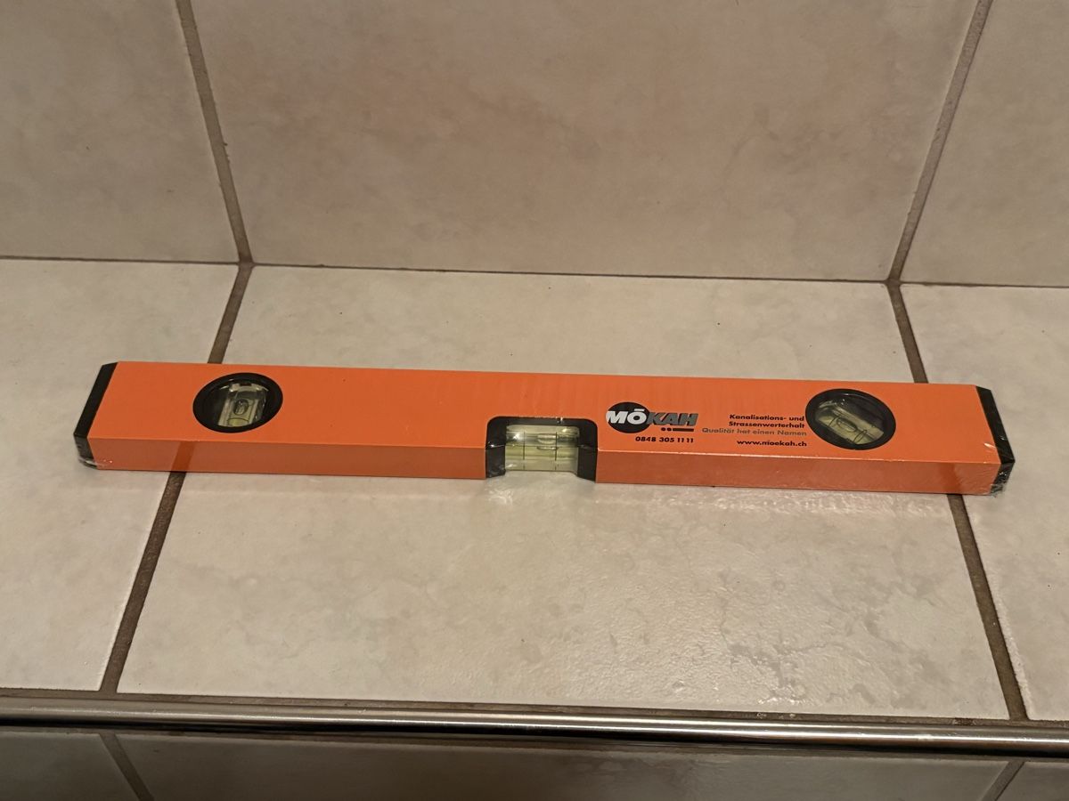 Misurare: Wasserwaage, 40cm – Nuovo e nell'imballaggio originale da Meilen venduto da Harley.