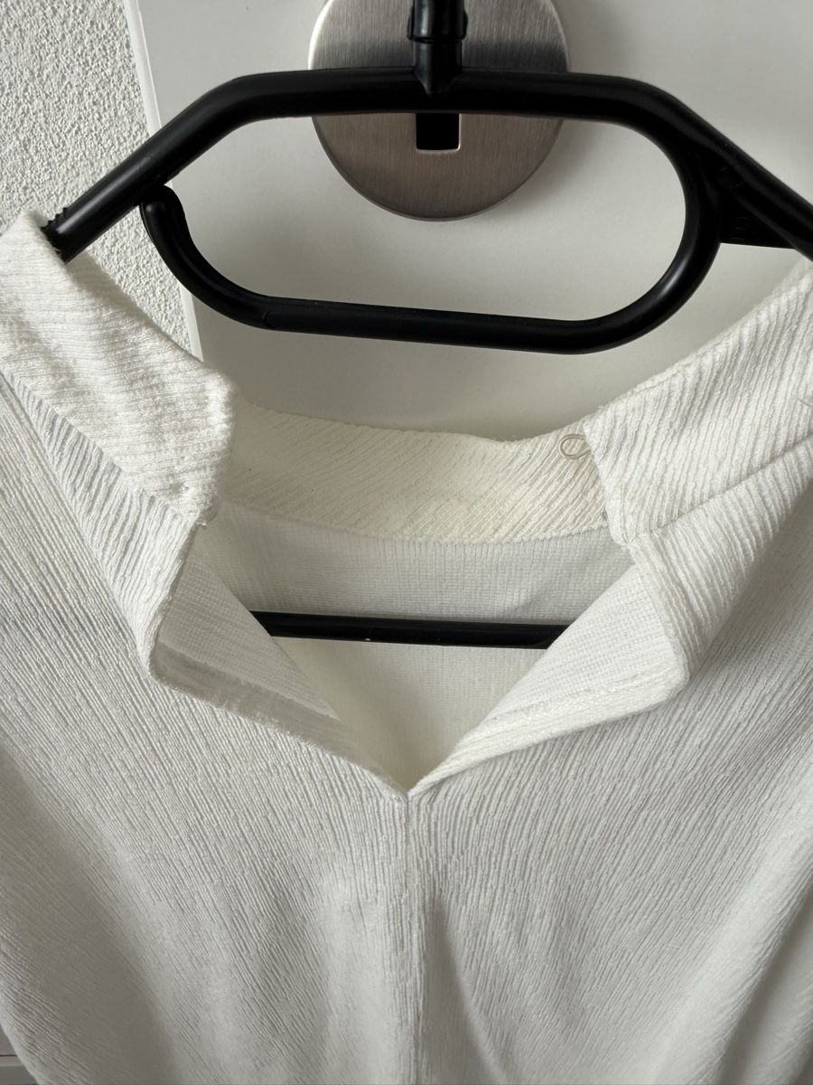 Mango Vestiti: MNG Basics Kleid, weiss, Gr. S – Usato da Frauenfeld venduto da sharonhabrik 4