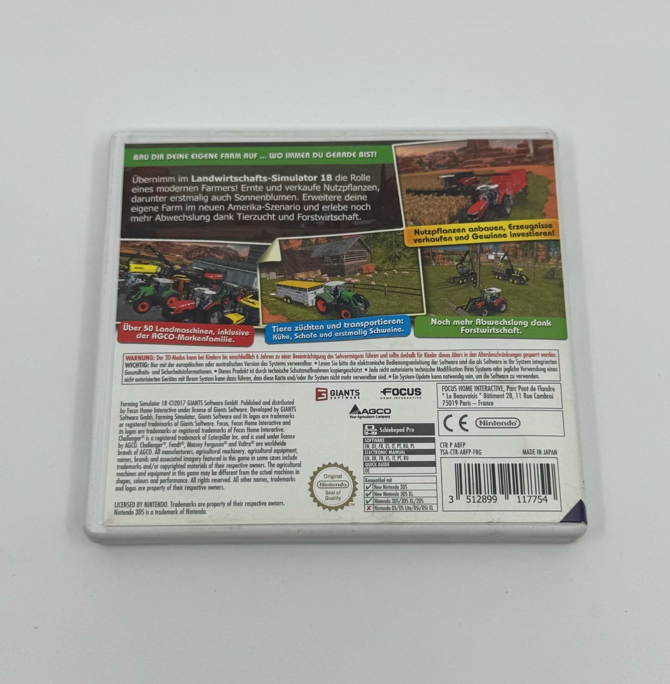 Spiele: Landwirtschafts-Simulator 18 (Nintendo 3DS) – Gebraucht aus Herisau von Seyashop1 2