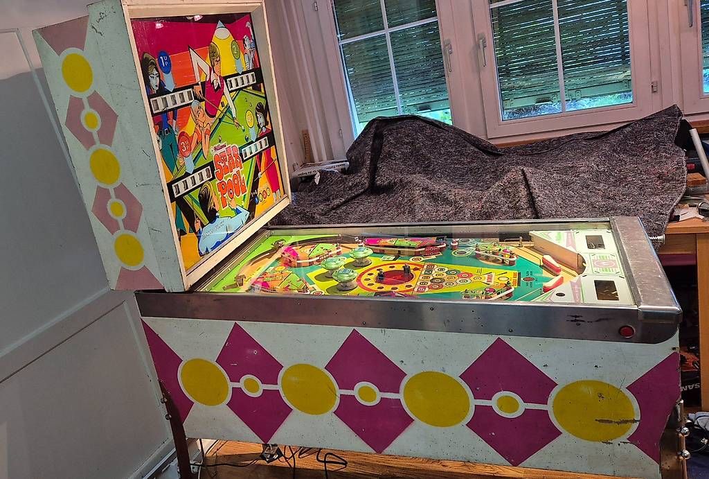 Williams Flipper: Flipperkasten Williams Star Pool revidiert – Usato da Henau venduto da man_5pvv 3