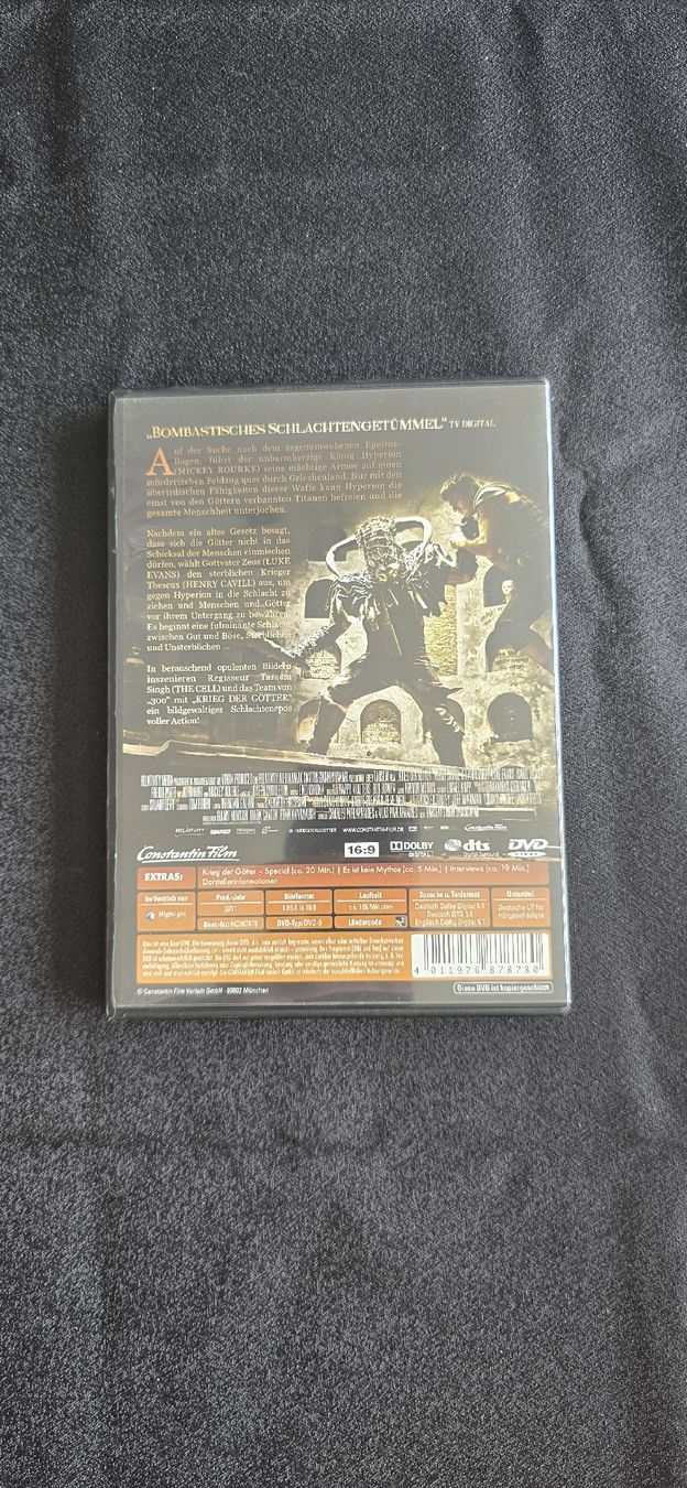 Tutti i DVDs: DVD Krieg der Götter - Top Zustand! – Usato da Doppleschwand venduto da Bennox94 1