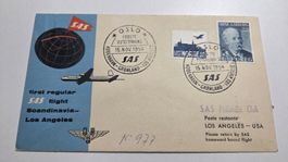 1954 Erstflug SAS Scandinavia - Los Angeles