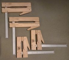 Klemmzwingen mit HolzBacken