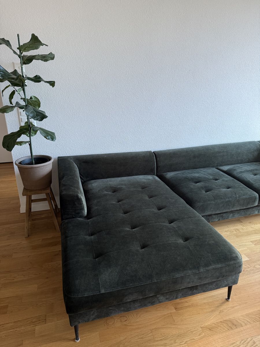 Divani: Studio Copenhagen Ecksofa GAILLON mit Longchair – Nuovo (secondo la descrizione) da Olten venduto da flosflomarkt 2