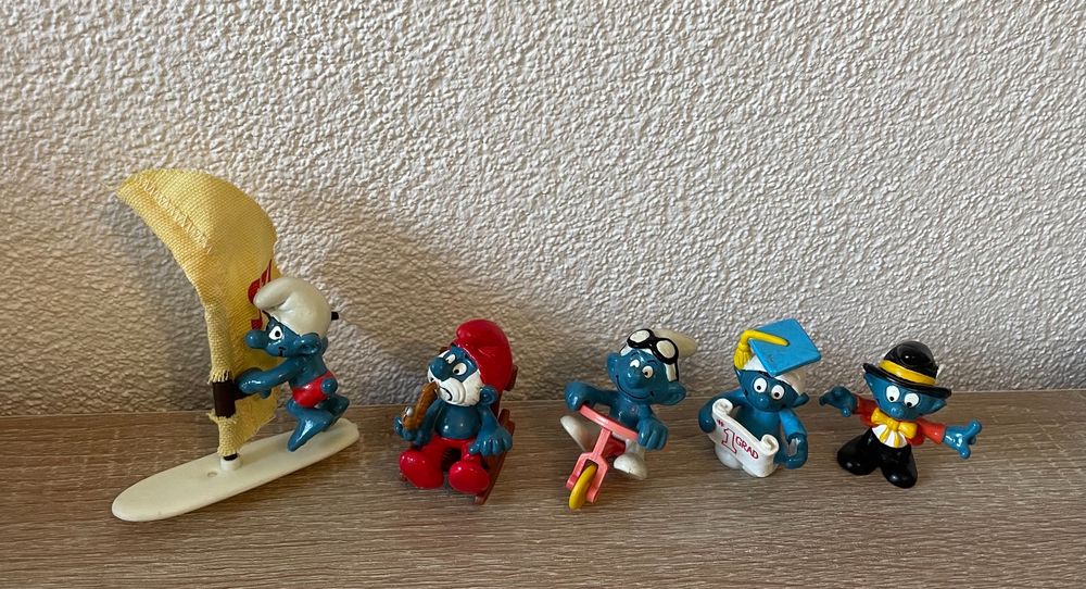 Vintage 80’s Schlümpfen Smurf Collection & Smurf House | Kaufen auf Ricardo