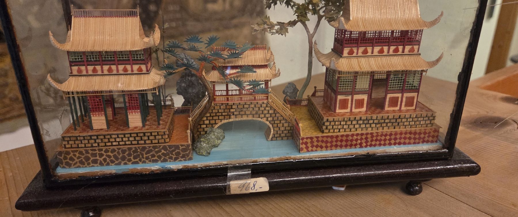 Sculture & Statue: 2er-Set Asiatische Korkschnitzereien – Usato da Rehetobel venduto da hobirot01 3