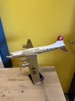 Flugzeugmodell Swissair DC-6 HB-ILA Holz  gebraucht