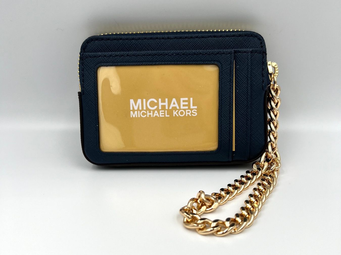 Michael Kors Portamonete: Michael Kors Portemonnaie navy – Nuovo e nell'imballaggio originale da Wiedlisbach venduto da Sistershop 1