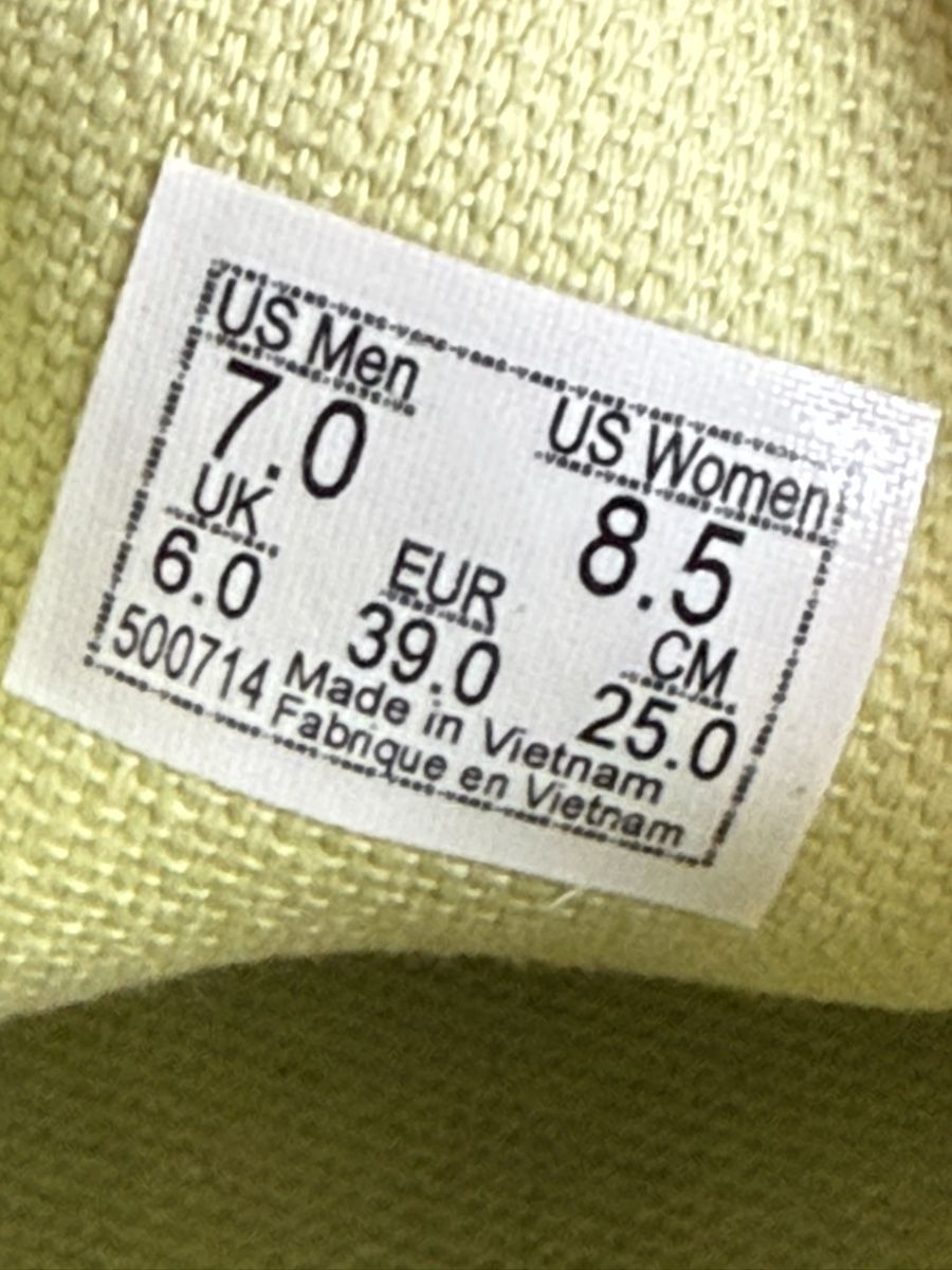 Vans Scarpe da donna: Baskets Vans Authentic Lowpro Fat L vert neuves , 39 – Usato da Tavannes venduto da Thriftshop 5