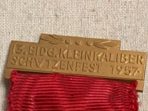 Medaglie: Luzern - "13 Eidg. Kleinkaliber Schützenfest - 1957" – Usato da Sorengo venduto da 74in 3