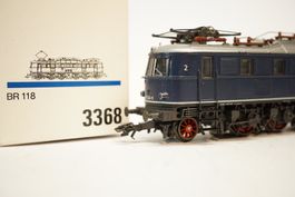 1å Märklin 3368 DB BR 118 E.Lok blau