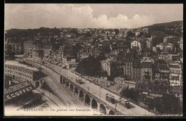 Lausanne, Vue générale vers Sauvabelin
