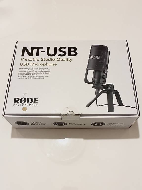 Mikrofone: Microphone USB RØDE NT-USB avec boîte et accessoires – Gebraucht aus Lausanne von kiom28