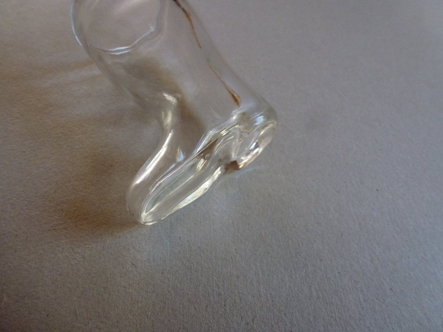 Bicchieri: Glas-Stiefel für Schnaps – Nuovo (secondo la descrizione) da Mühlrüti venduto da Dadadachs 2