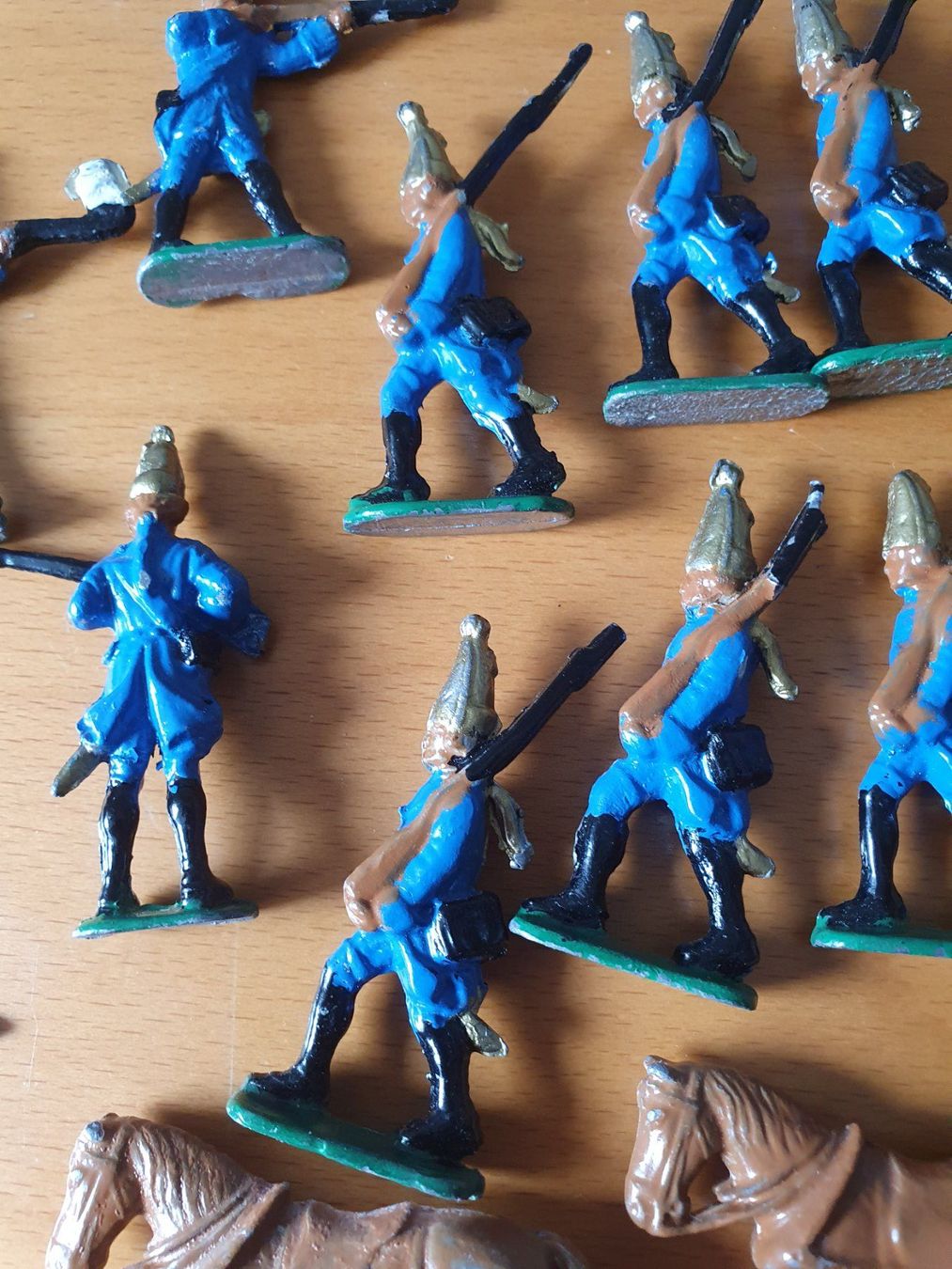 Statuette: Antike Bleisoldaten, Konvolut, Figuren, Pferde, Top! – Usato da Basel venduto da M2 4