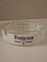 Fontessa Mineral Werbe-Aschenbecher Glas Vintage