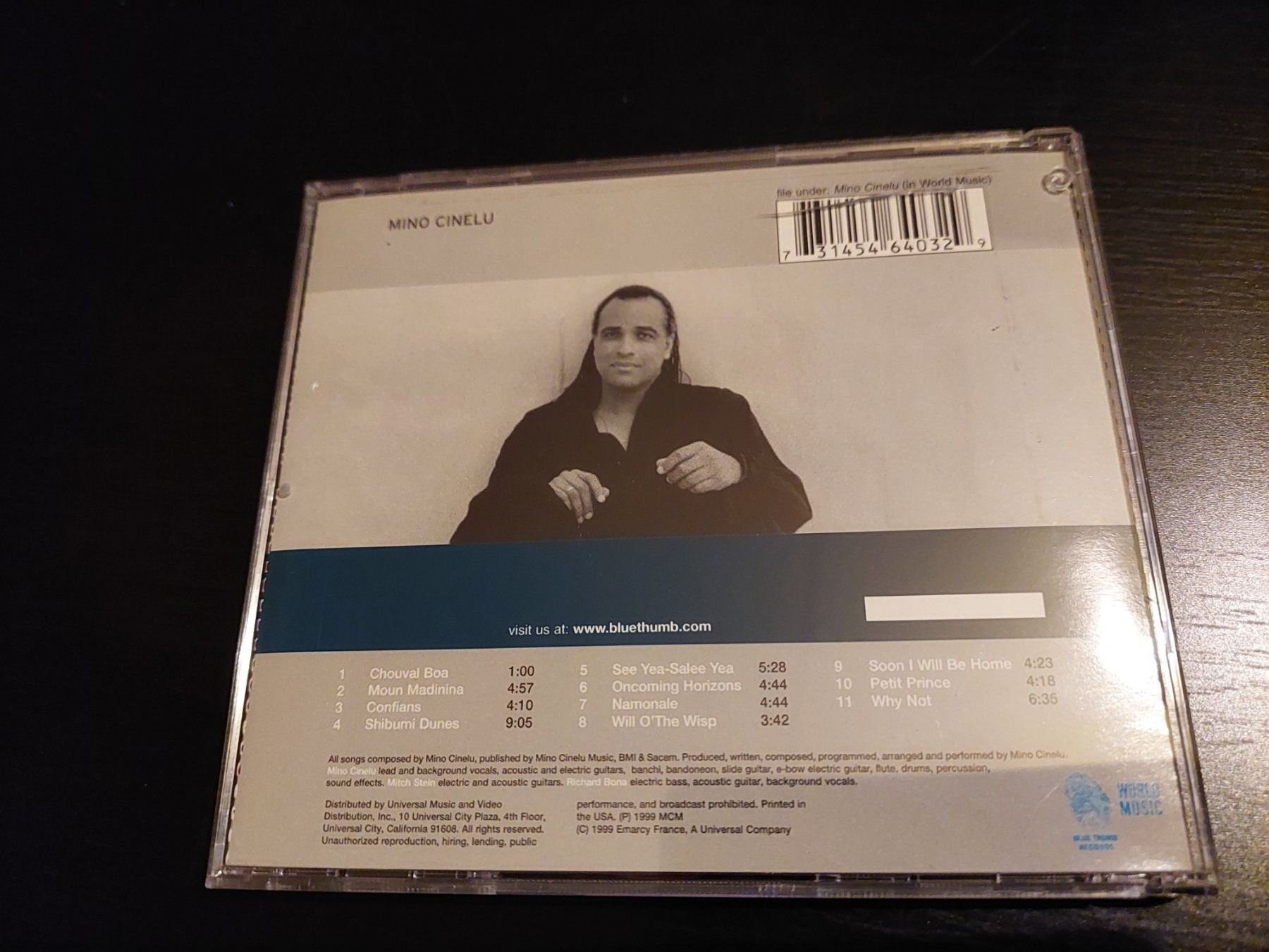 CDs: Mino Cinelu with Mike Stern & Richard Bona CD – Gebraucht aus Lostorf von MidnightRider59 1