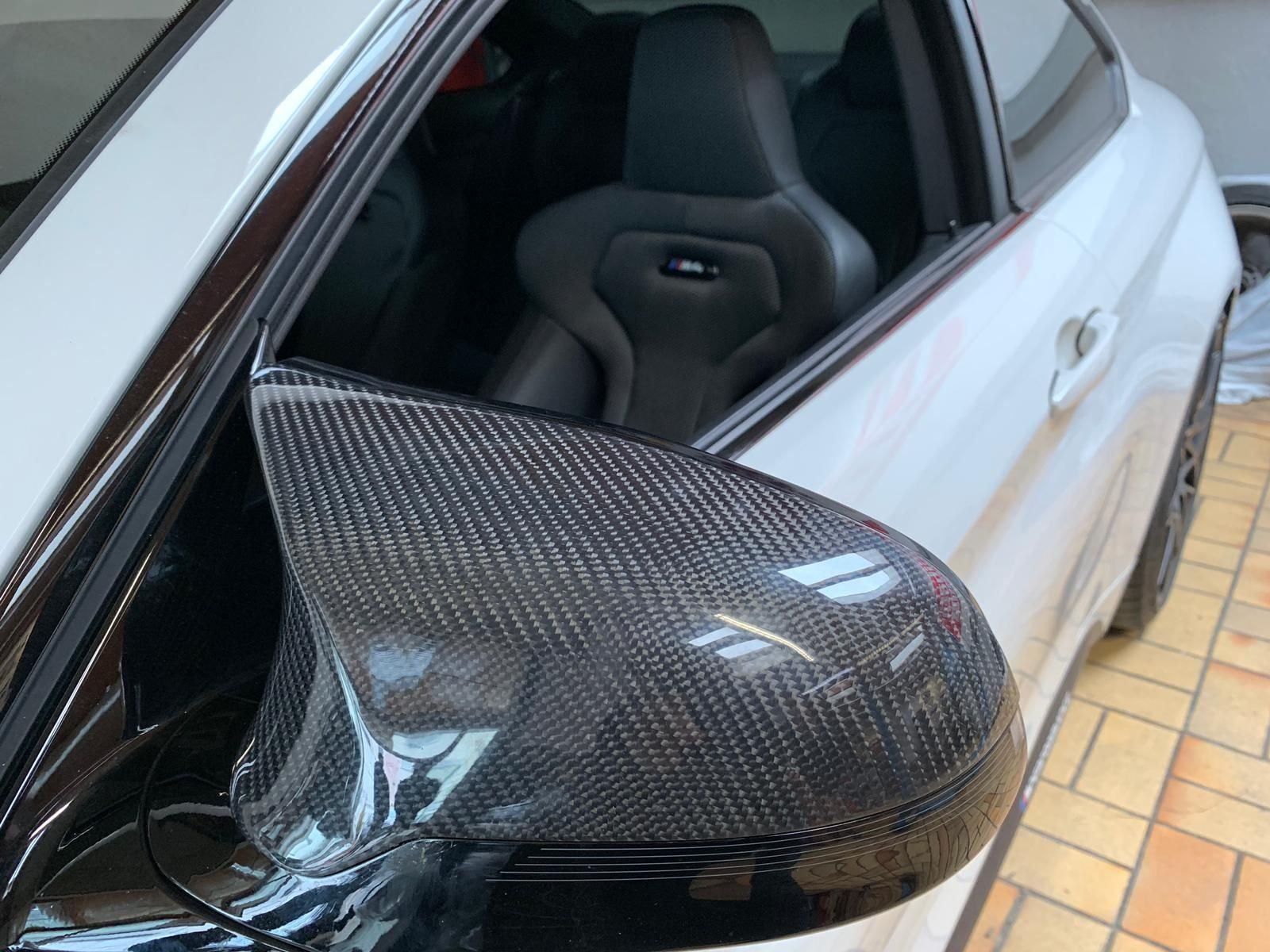 Alle Autoersatzteile: BMW M2 M3 M4 Carbon Spiegelkappen – Neu und originalverpackt aus Volketswil von Willis-Autoteile 1