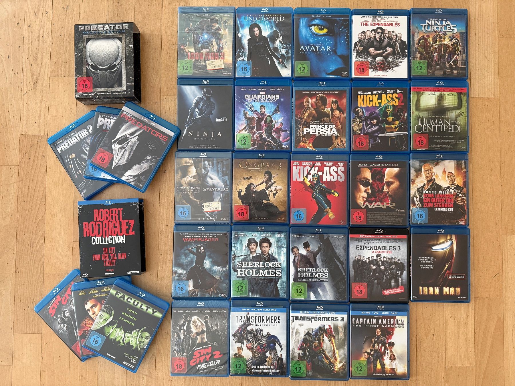 Tutti i DVDs: DVD Sammlung Action, 30 Blue Ray DISCi nternational – Usato da Wetzikon ZH venduto da DJ-Pipo-Music