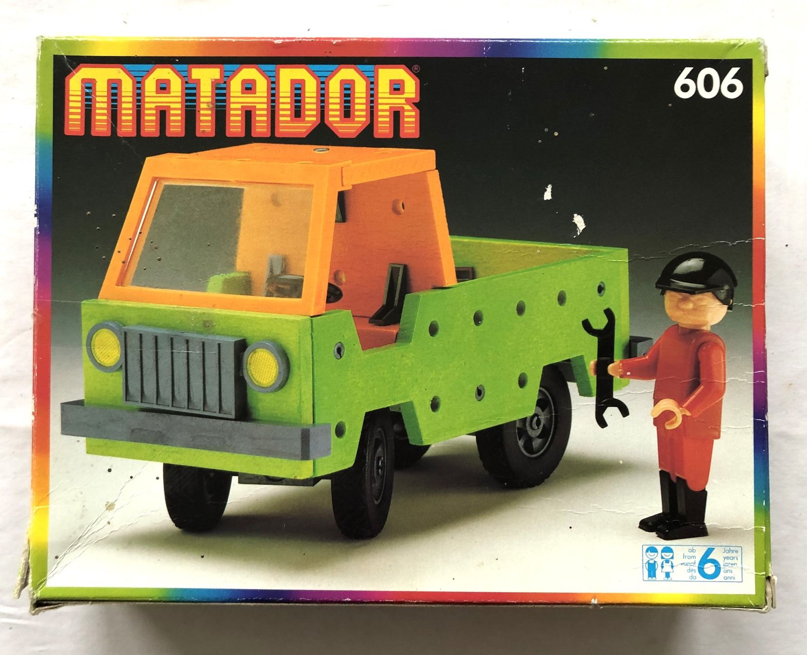 Kit di costruzioni: Matador - Holzauto - Set Nr. 606 – Usato da Schaffhausen venduto da durruti