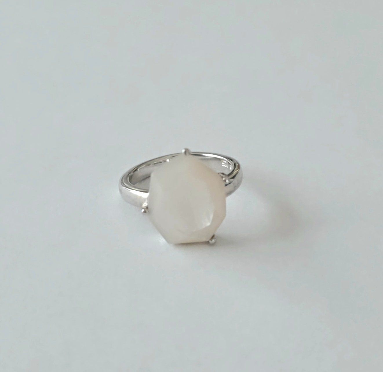 Anelli: Silberring 925 mit Perlmutter, elegant & dezent - Neu – Nuovo e nell'imballaggio originale da Uetikon am See venduto da Coralreef 7