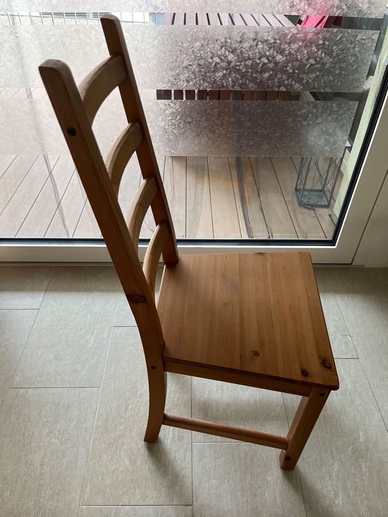Ikea Stuhl massiv Holz Kaufen auf Ricardo