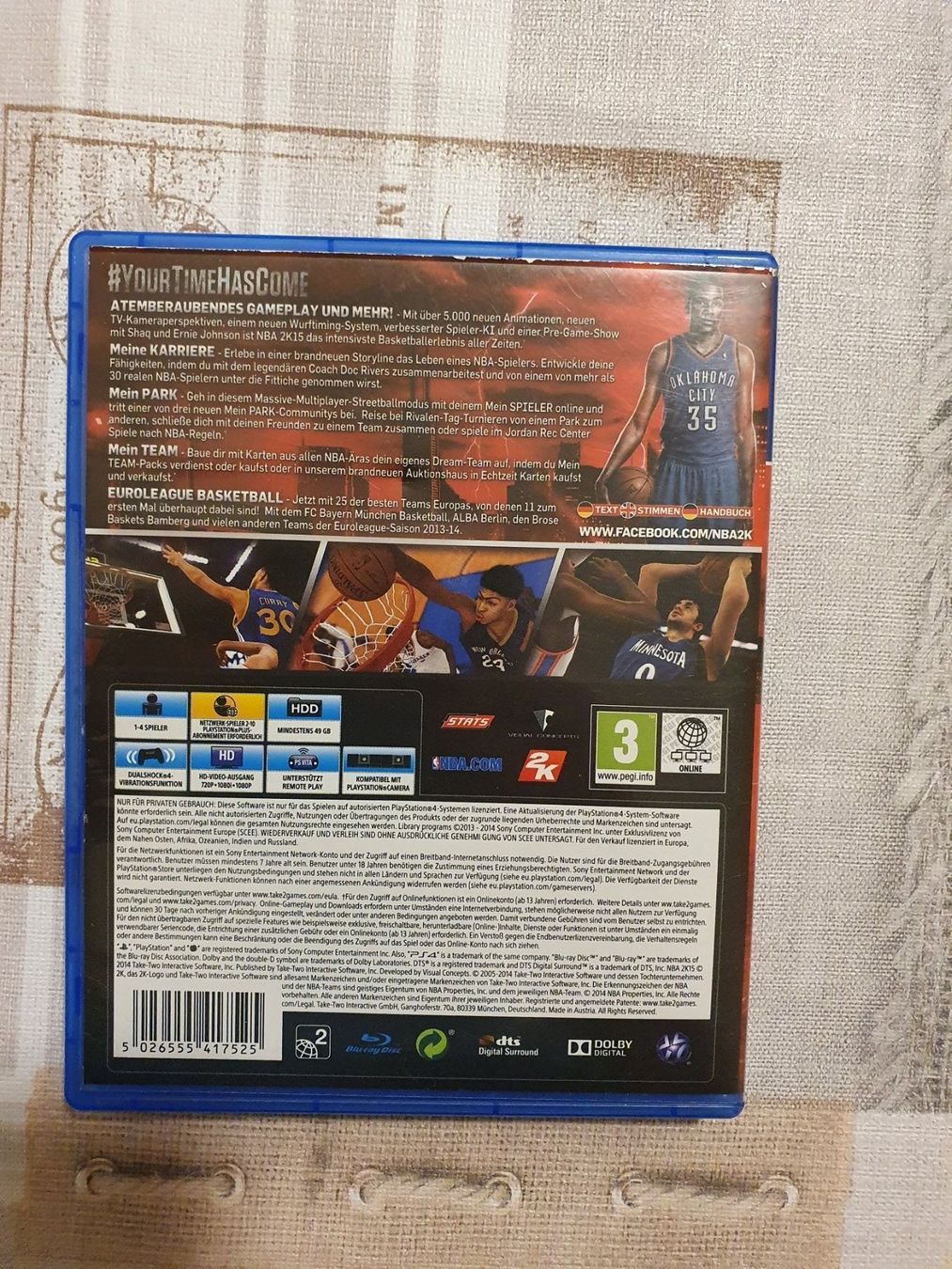 Giochi: NBA 2K 2015 PS4 – Nuovo (secondo la descrizione) da Ostermundigen venduto da ala_pt5h 1