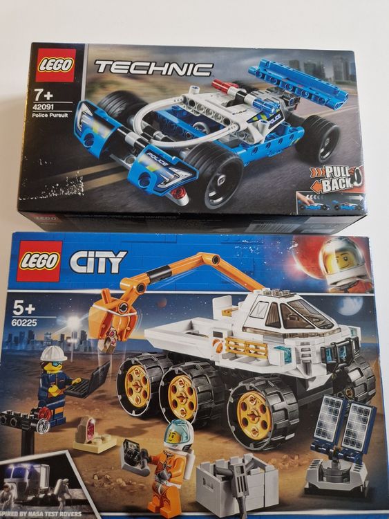 LEGO Rover-Testfahrt 60225, LEGO City + LEGO TECHNIC 42091 | Kaufen auf ...