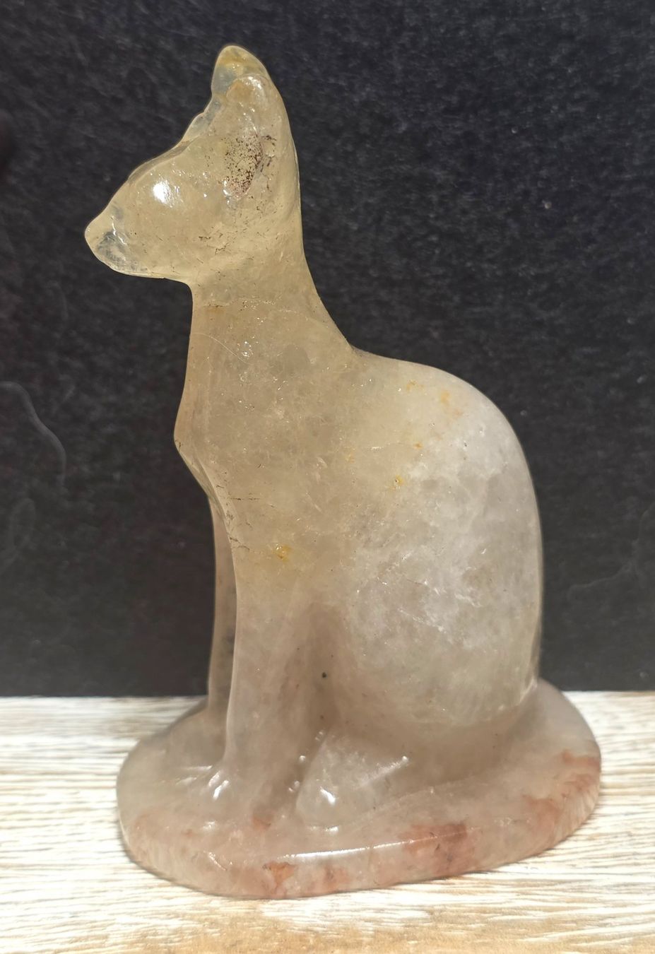 Mineralien & Heilsteine: Quarz Sphinx Katze 127g – Neu und originalverpackt aus Matzingen von Shay_Crystalz 1