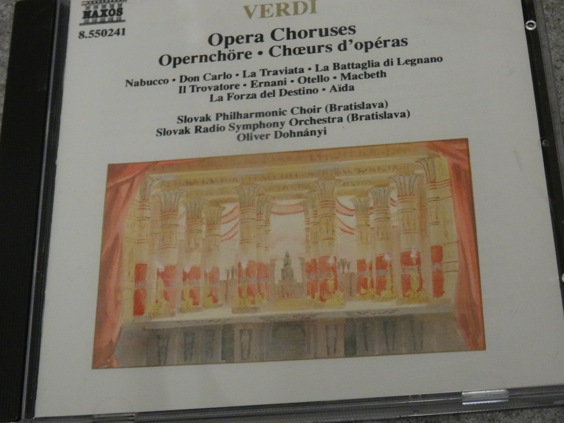 CD: Verdi - Opera Choruses CD – Usato da Olten venduto da Disc-Ausverkauf