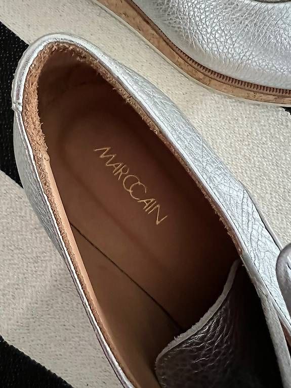 Marc Cain Damenschuhe: Marc Cain Schuhe Gr.40 Silber Kork – Gebraucht aus Zürich von hamtaro26 1