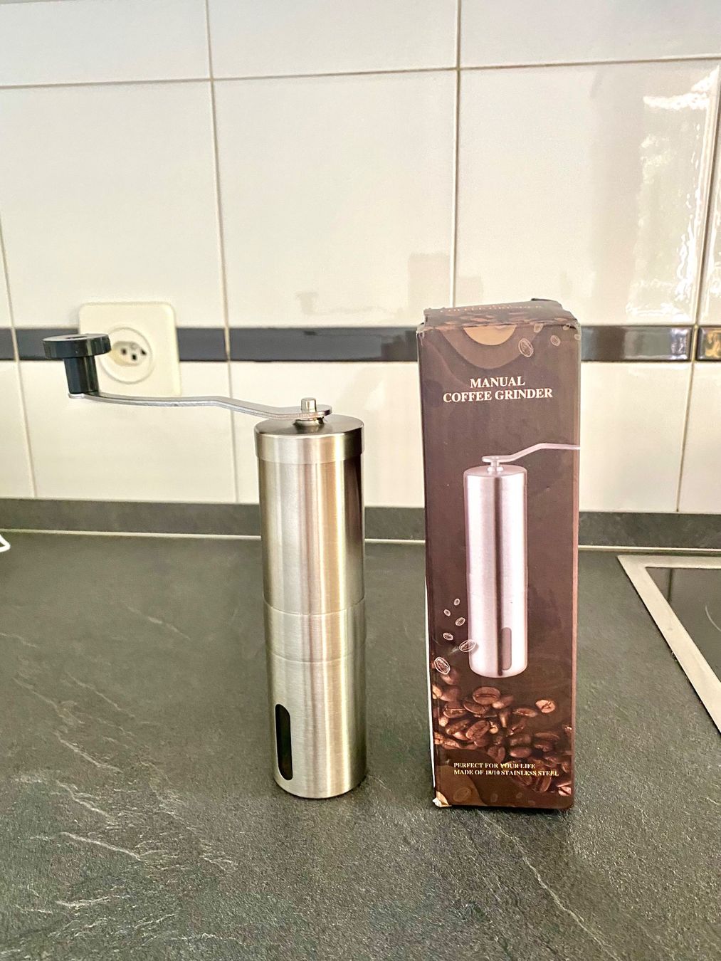 Küchengeräte: Kaffeemühle – Neu und originalverpackt aus Lugano von dir_5287